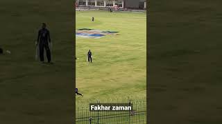 Fakhar Zaman practicing with local boys. #shorts #youtubeshorts  #multancricketstadium