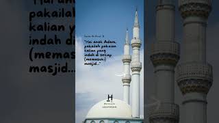 Pakaian Terbaik Saat ke Masjid #Shorts #alquran #reminder #quotesislami