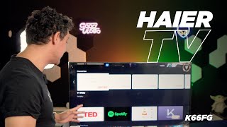 Este televisor tienen Android TV | Haier K66FG