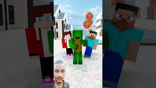 Building House Challenge  - Baby zombie minecraft animations