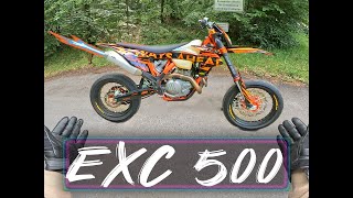 KTM EXC 500 CRAZY SOUND💥🔊