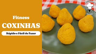 Como Fazer Coxinha Fitness Sem Farinha | Receita Prática e Super Nutritiva