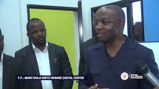 FORMATION PROFESSIONNELLE : EN VISITE LE MINISTRE MARC EKILA ENCOURAGE L’ORANGE DIGITAL CENTER