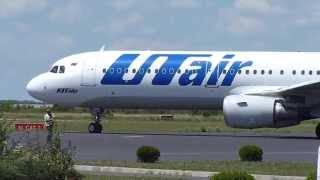 Sármellék (SOB) Hévíz-Balaton airport - UTair A321 + Wizz Training