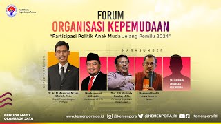 FORUM ORGANISASI KEPEMUDAAN