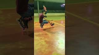 Manobra com patins inline roller