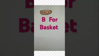 Easy Basket Drawing 🧺 / How To Draw A Basket / #shorts #drawing #art #ytshorts