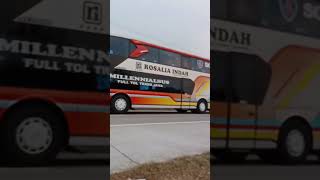 Bus Rosalia Indah Double Decker #huntingbus #viral #fypシ #rosaliaindah