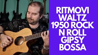 Naucite 3 Prelepa Ritma Na Gitari ( Waltz, 1950 Rock N Roll, Gipsy Bossa)