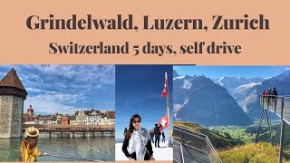 Grindelwald, Jungfrau, Zürich - 5 Days Switzerland