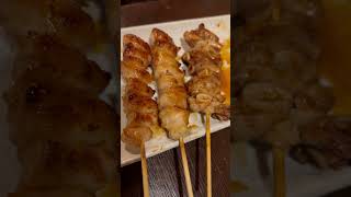 Yakitori, Deep fried Tofu, grilled Gyoza.. Oiiishii!