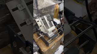 manual labelling machine || #shirts #shorts