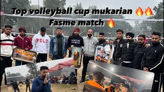 Volleyball cup mukarian 🔥 #volleyball #viral #vlog #1million #shortvideo