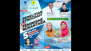 Webinar Program Studi S2 LT | Kajian Inovatif Penelitian Etnografi dan Feminisme Nusantara