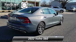 Certified 2022 Volvo S60 Inscription, East Petersburg, PA NG176260