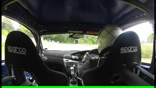 Fintray hillclimb No.56 Ford Focus RS 18/8/13 timed run 2