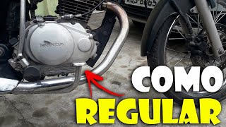 COMO REGULAR O FREIO TRASEIRO DA CG 150 | ELIVELTON ALVES