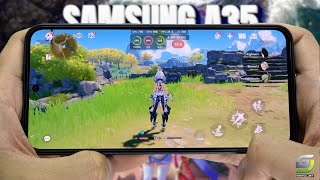 Samsung Galaxy A35 test game Genshin Impact Max Graphics 2024 | Exynos 1380