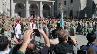 La Legión cantando el Novio de la Muerte en Madrid 12 de Octubre de 2022 Fiesta de la Hispanidad