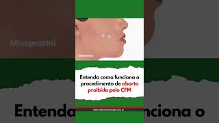 Entenda como funciona o procedimento de aborto proibido pelo CFM