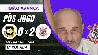 Pos jogo São Bernardo 0 x 2 Corinthians, timão vence fora de casa e avança na Copa do Brasil