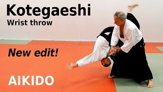 Aikido technique KOTEGAESHI against some grabs and strikes, by Stefan Stenudd