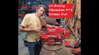 Milwaukee M18 Grease Gun Unboxing