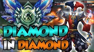 DIAMOND SHACO IN RANKED GAME WTF??? [Full Gameplay] - Season 8