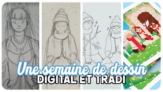 Une semaine de dessin | Daisy Illustrations