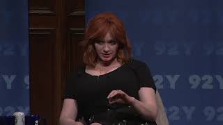 Christina Hendricks plucks away the anxiety?  VIDEO LOOP!