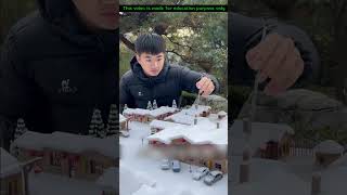 Miniature project of a dream🤯 Wood working with art handcraft ideas | skill-art #shorts