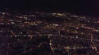 London from the night sky