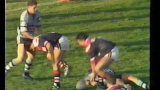 Eastern Suburbs/Sydney Roosters Try Highlights 1992 Part II vs Cronulla Sharks