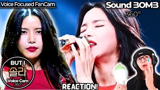 Voice Focused FanCam Solar(MAMAMOO) - But I VoiceCam360˚ Reaction ARMYMOO Reacts For The First Time!