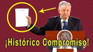 AMLO Firma Histórico Compromiso Para No Reelegirse En El 2024 ¡Ve Lo Que Dijo! - Nota Mex