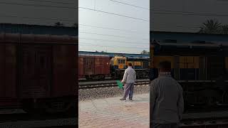 Twin Loco with Buggi #shorts #viralshort #indianrailways...