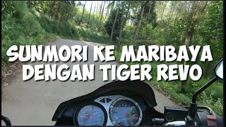 SUNMORI BANDUNG KE MARIBAYA BUKIT UNGGUL PALINTANG DENGAN HONDA TIGER REVO