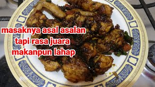 ayam goreng kecap pedas bikin boros nasi