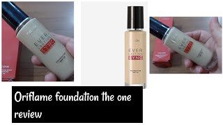 Oriflame The one foundation full review