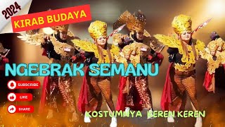 PAWAI KIRAB BUDAYA NGEBRAK SEMANU 2024 Full joget Dj