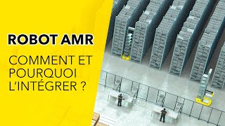 Robot AMR pour le stockage et préparation de commandes de bacs et cartons