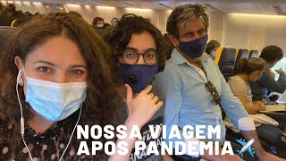 Primeira Viagem após a pandemia na Europa