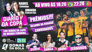 DIÁRIO DA COPA DO MUNDO FEMININA - AO VIVO | MESA REDONDA | LIVE FINAL🏆⚽️