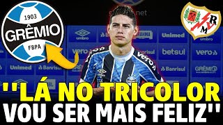 💥BOMBA! JAMES RODRIGUEZ A CAMINHO?! AGORA ESTÁ TUDO ACERTADO! ÚLTIMAS NOTÍCIAS DO GRÊMIO HOJE