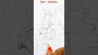 Tom and Jerry | How to draw Tom and Jerry | Cartoon drawing | Drawing | #shorts