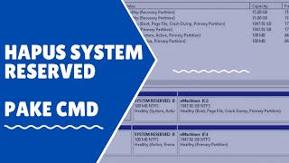 Menghilangkan System Reserved Dari Explorer menggunakan Commad Prompt CMD