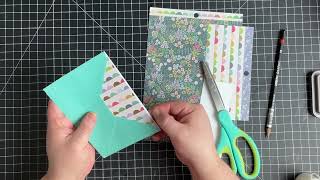 Double Pockets For Junk Journals made with Envelopes! Easy Project!