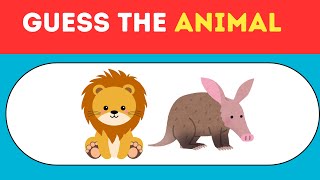 Can You Guess the Animal? 🦁🐼 Emoji Challenge!