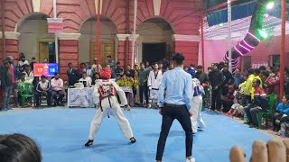 Taekwondo fight day in Kolkata national championship 😉🥋