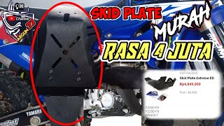 skid plate yz250x pelindung mesin rangka